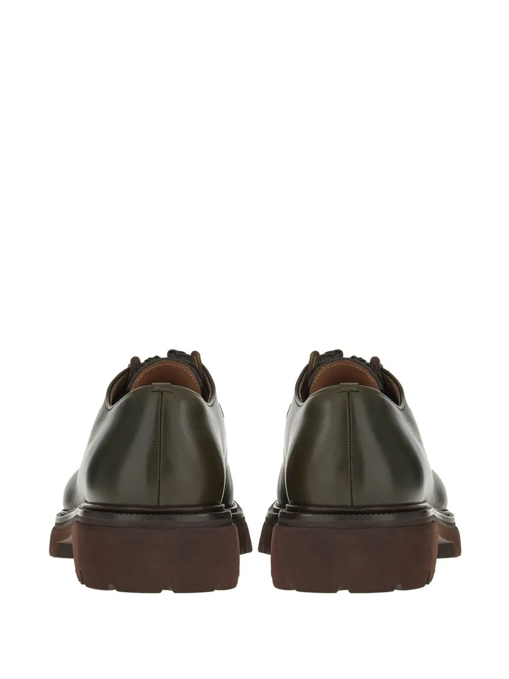 Ferragamo Derby veterschoenen Bruin