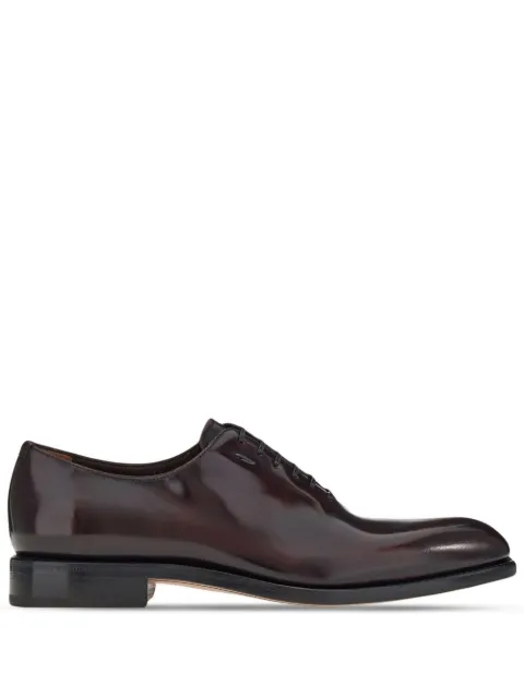 Ferragamo derbies à bout uni