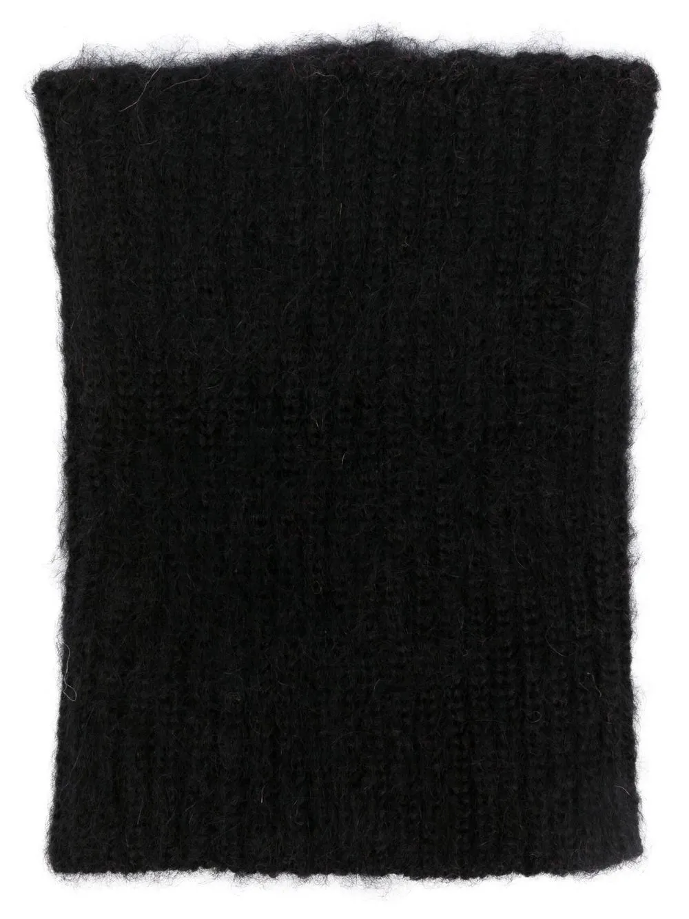 

Forte Forte cuello tejido de canalé - Negro