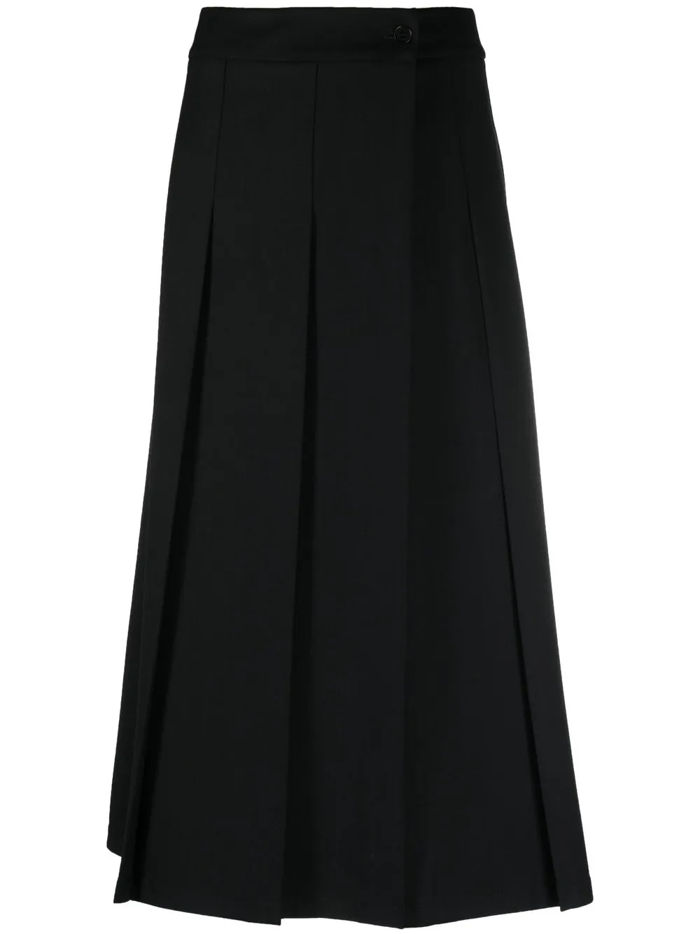 

P.A.R.O.S.H. pleated maxi skirt - Black