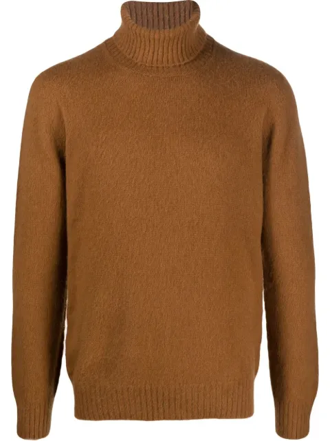 D4.0 roll-neck wool jumper