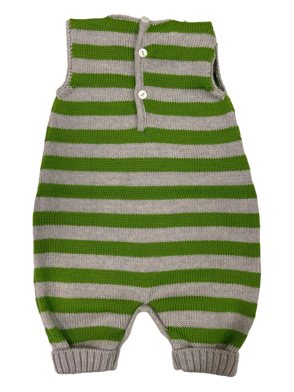 Little Bear striped-pattern sleeveless romper | Rompers | Image 2