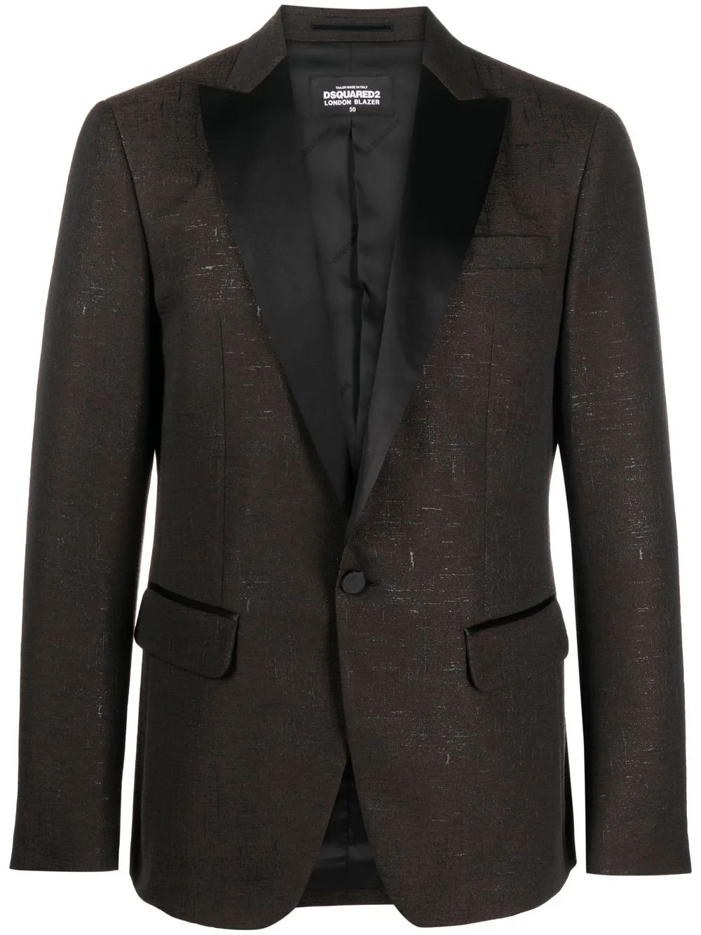 

Dsquared2 London single-breasted blazer - Brown