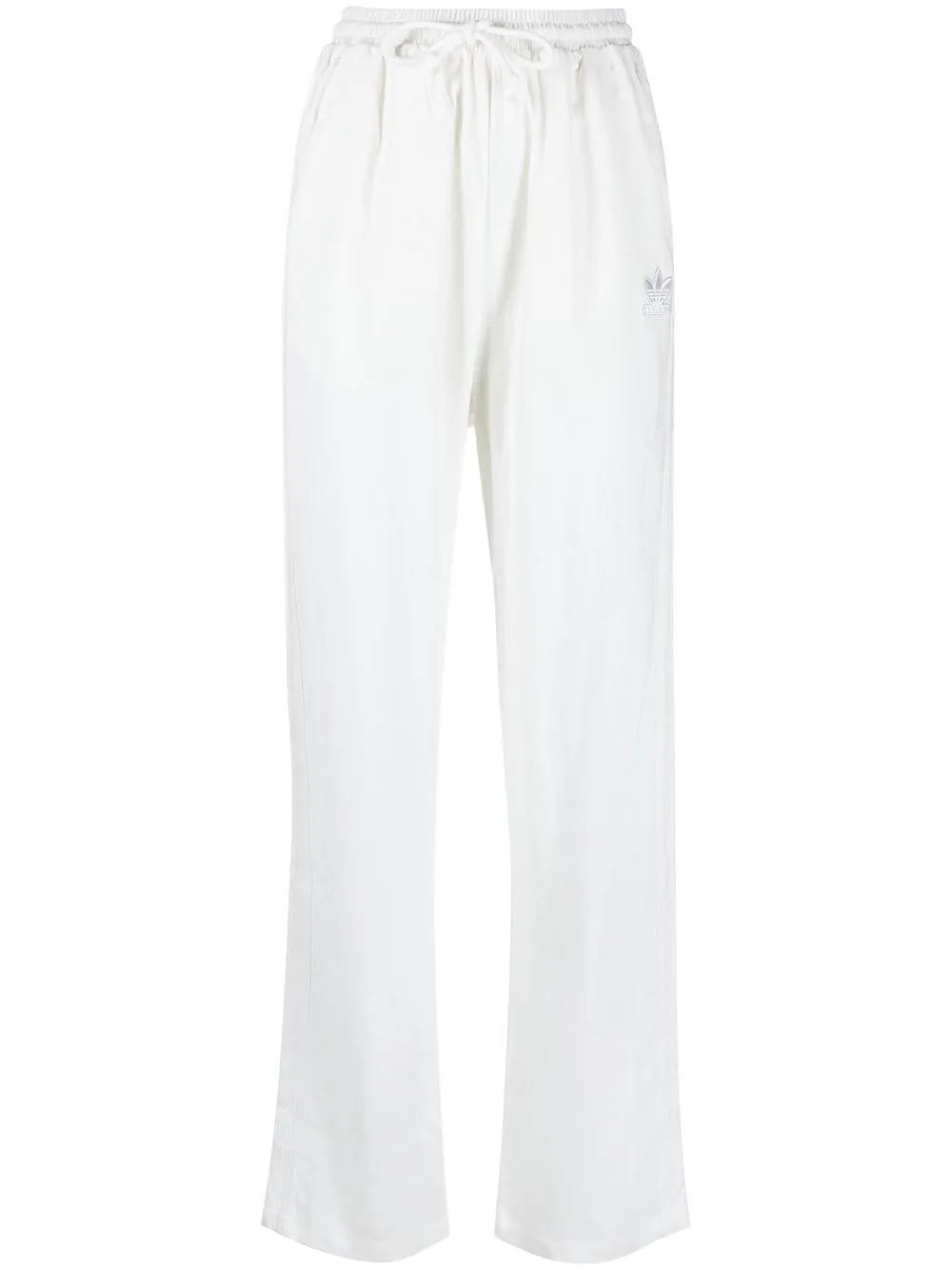 

adidas drawstring tonął trousers - White