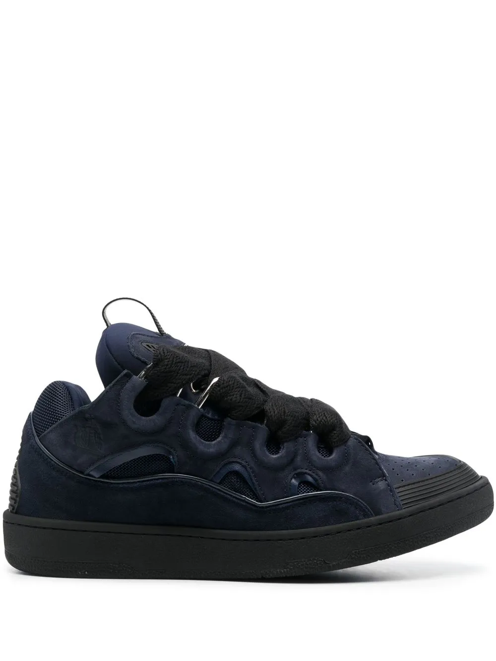 

Lanvin tenis bajos Curb - Azul