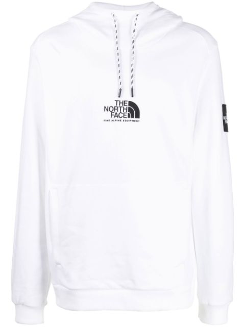 hoodie the north face blanc