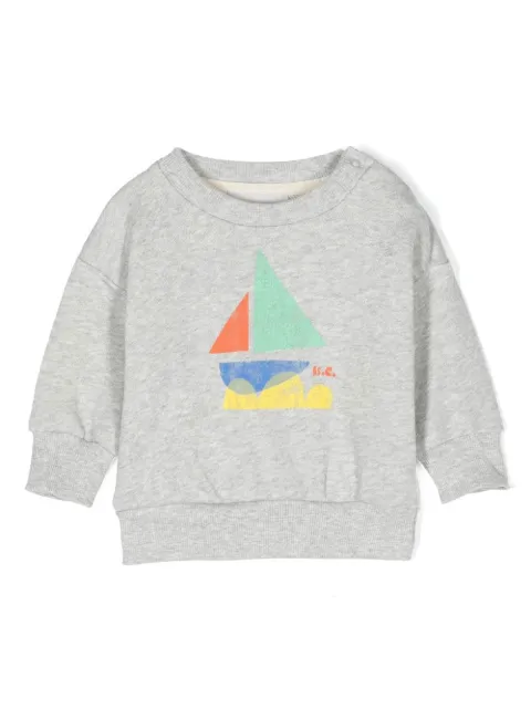 Bobo Choses Sail Boat cotton sweatshirt 