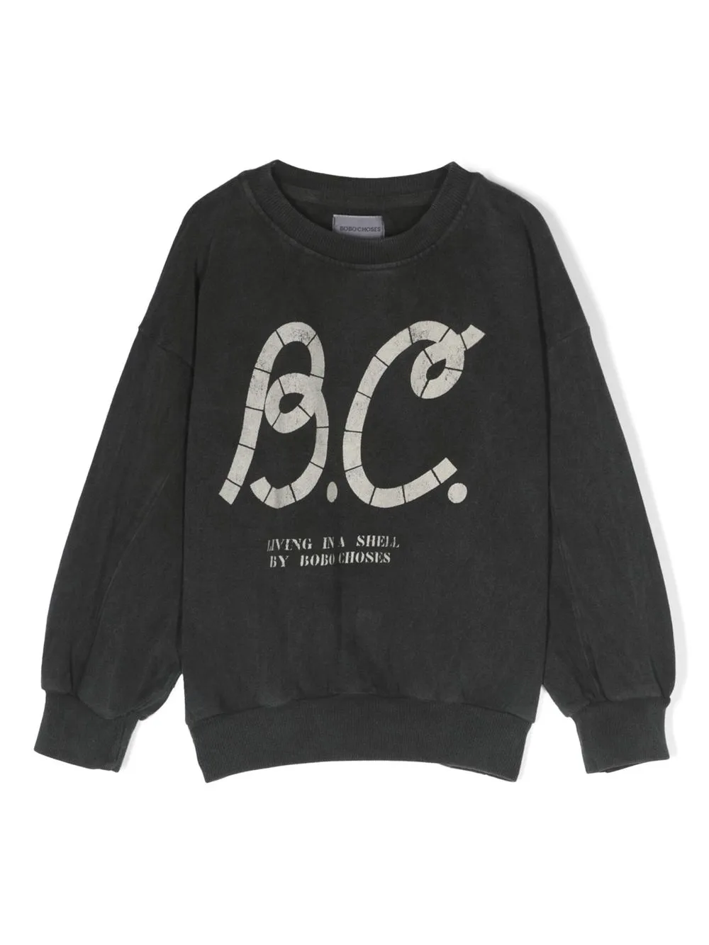 

Bobo Choses Sail Rope-print sweatshirt - Black