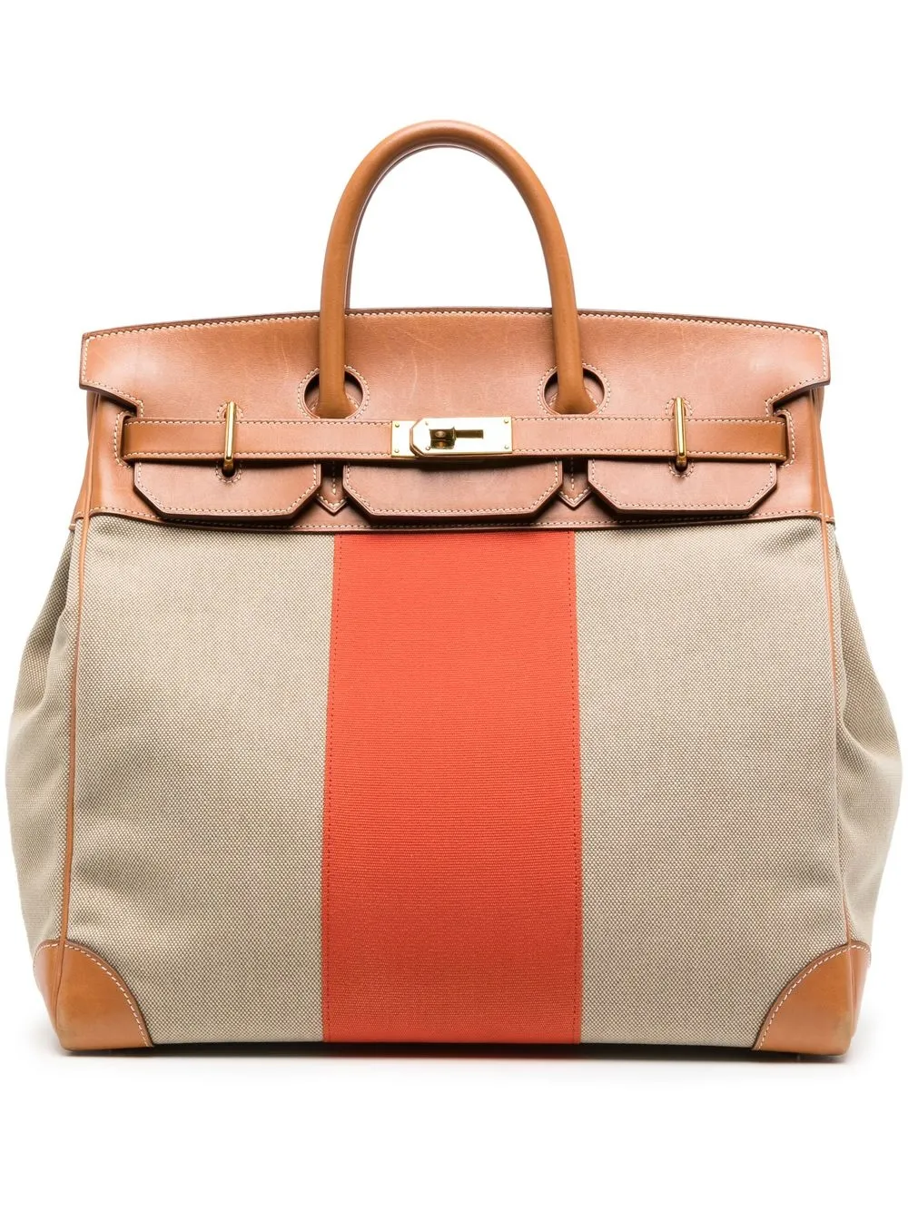 

Hermès bolsa Haut à Courroies 40 pre-owned 2013 - Multicolor