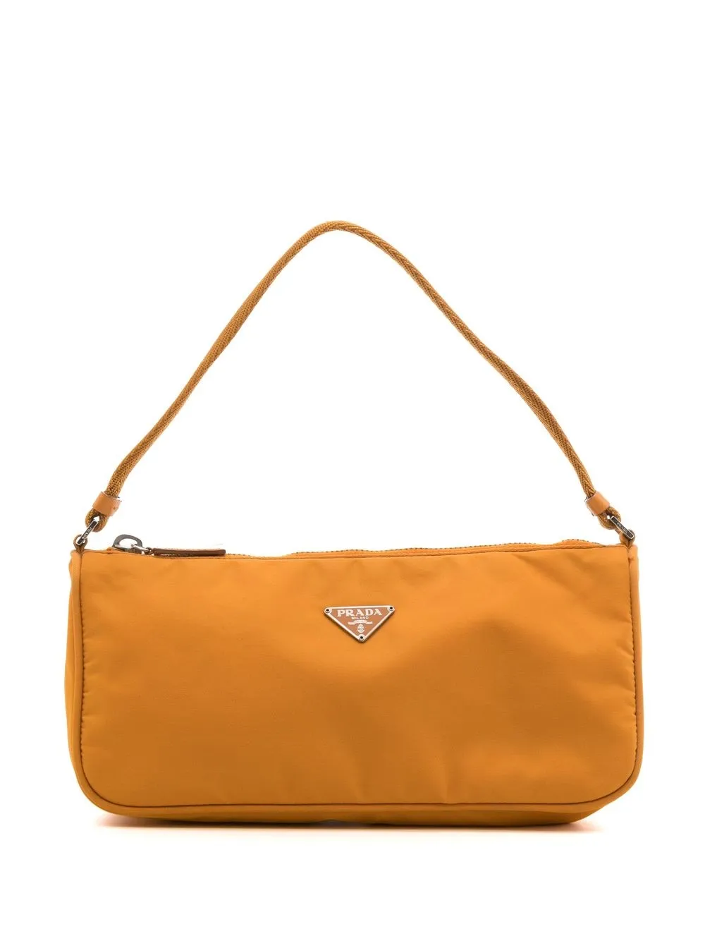 

Prada Pre-Owned bolsa mini con logo triangular 1990-2000 - Amarillo