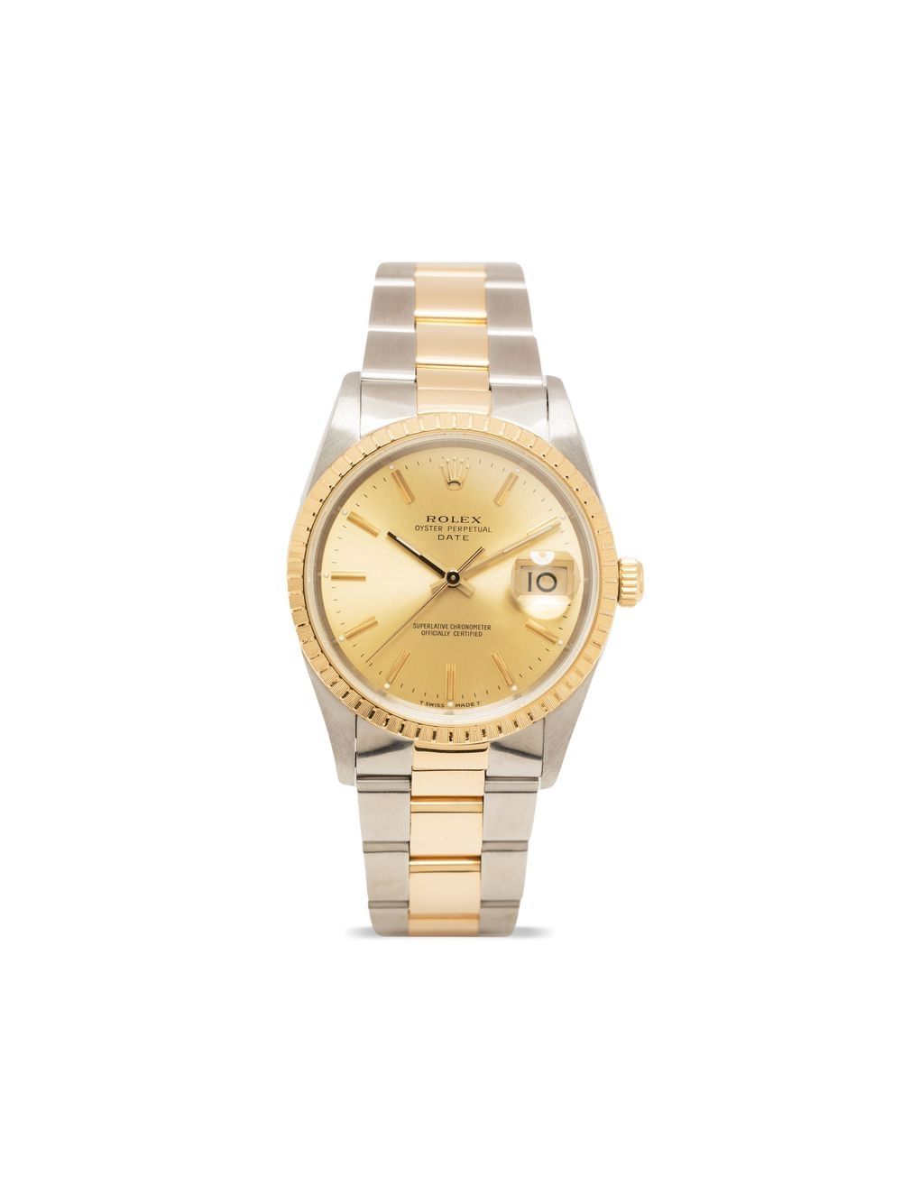 

Rolex 1969 pre-owned Oyster Perpetual Date 34mm - Silver