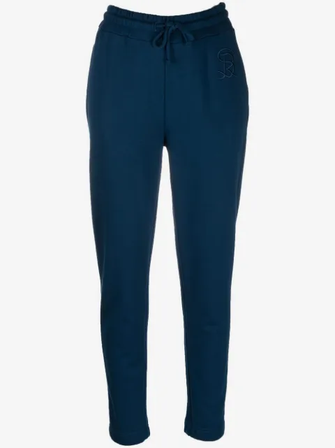 Sonia Rykiel Calça de moletom com logo bordado