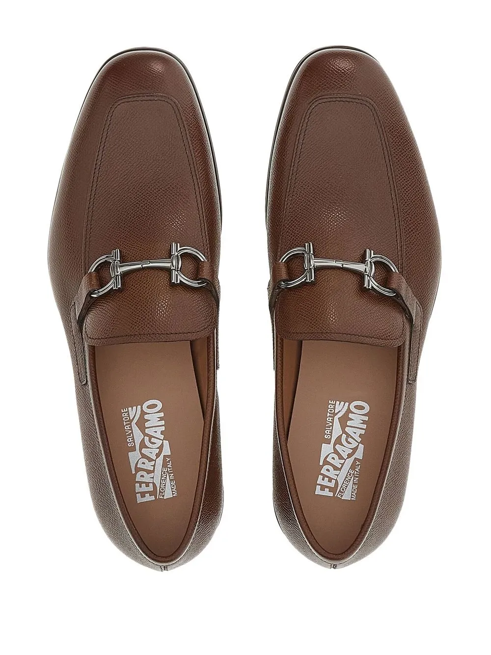 Ferragamo Gancini mocassins Bruin