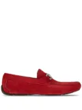Ferragamo Driver Gancini-ornament loafers - Red