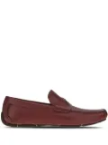 Ferragamo Driver signature ornament loafers - Red