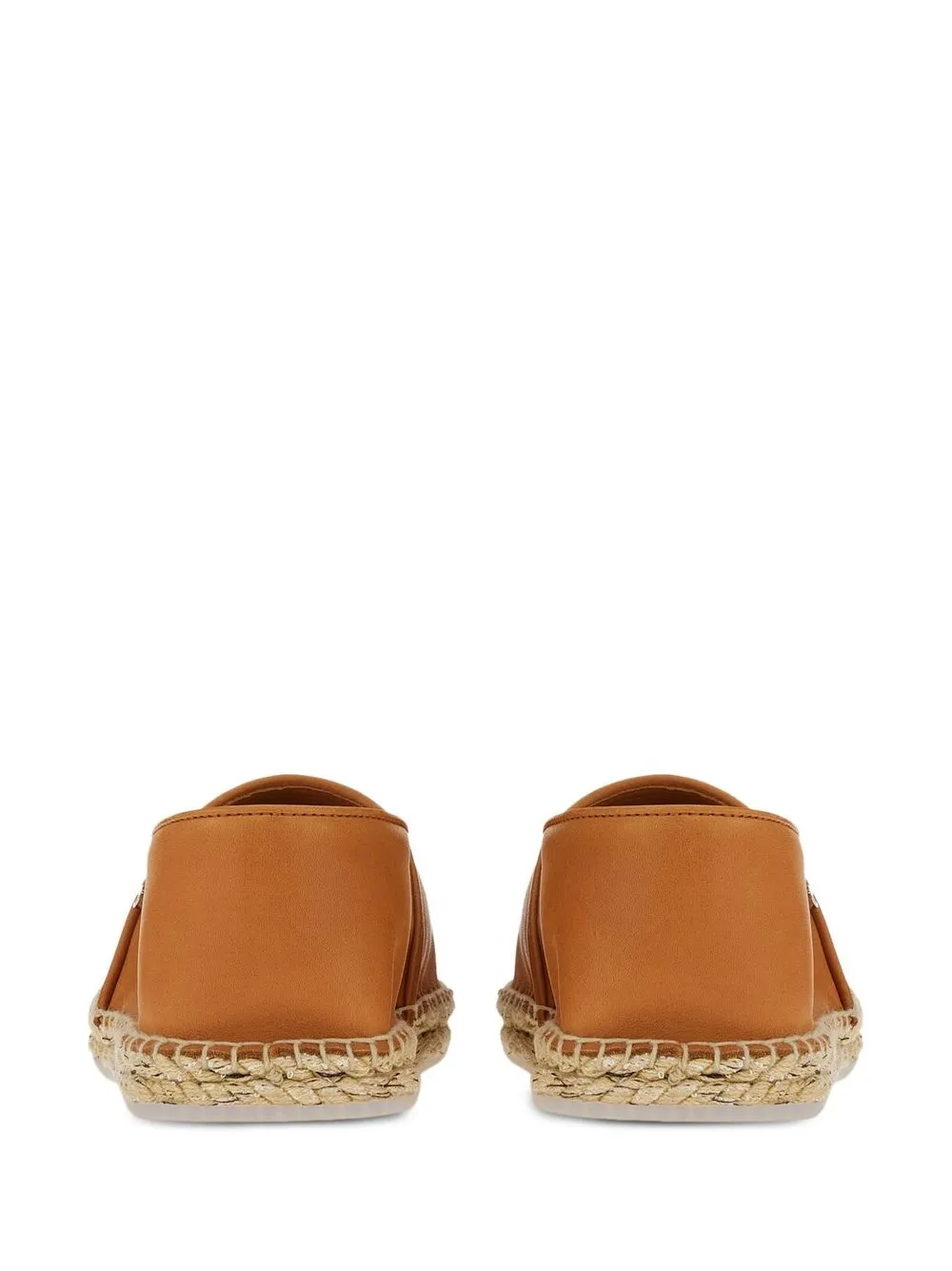 Ferragamo Espadrilles met stikseldetail Bruin