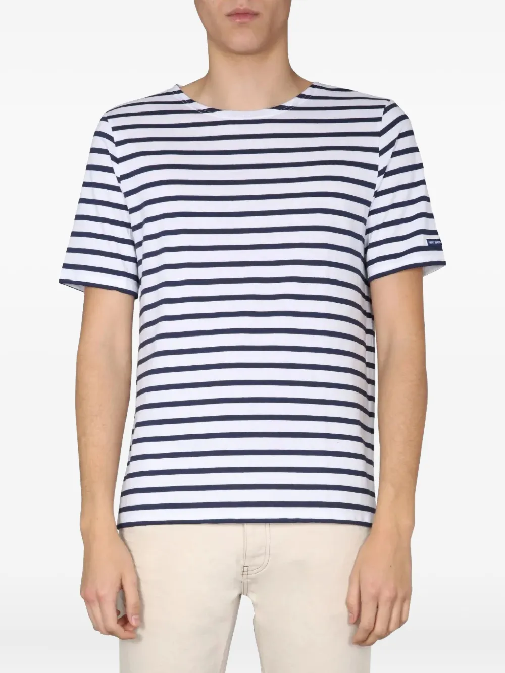 Saint James stripe T-shirt | Blue | Image 1