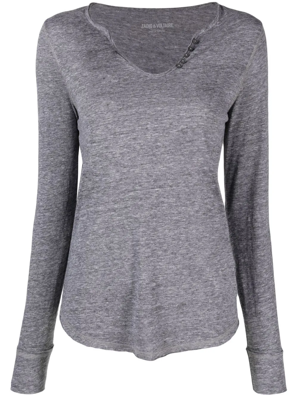 

Zadig&Voltaire playera Amour - Gris