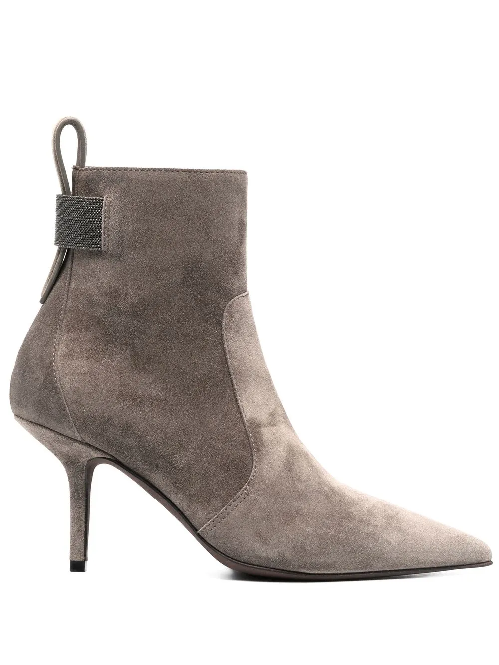 

Brunello Cucinelli botas con puntera en punta - Gris