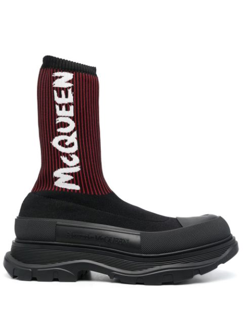 Alexander McQueen Tread Slick sock boots Men