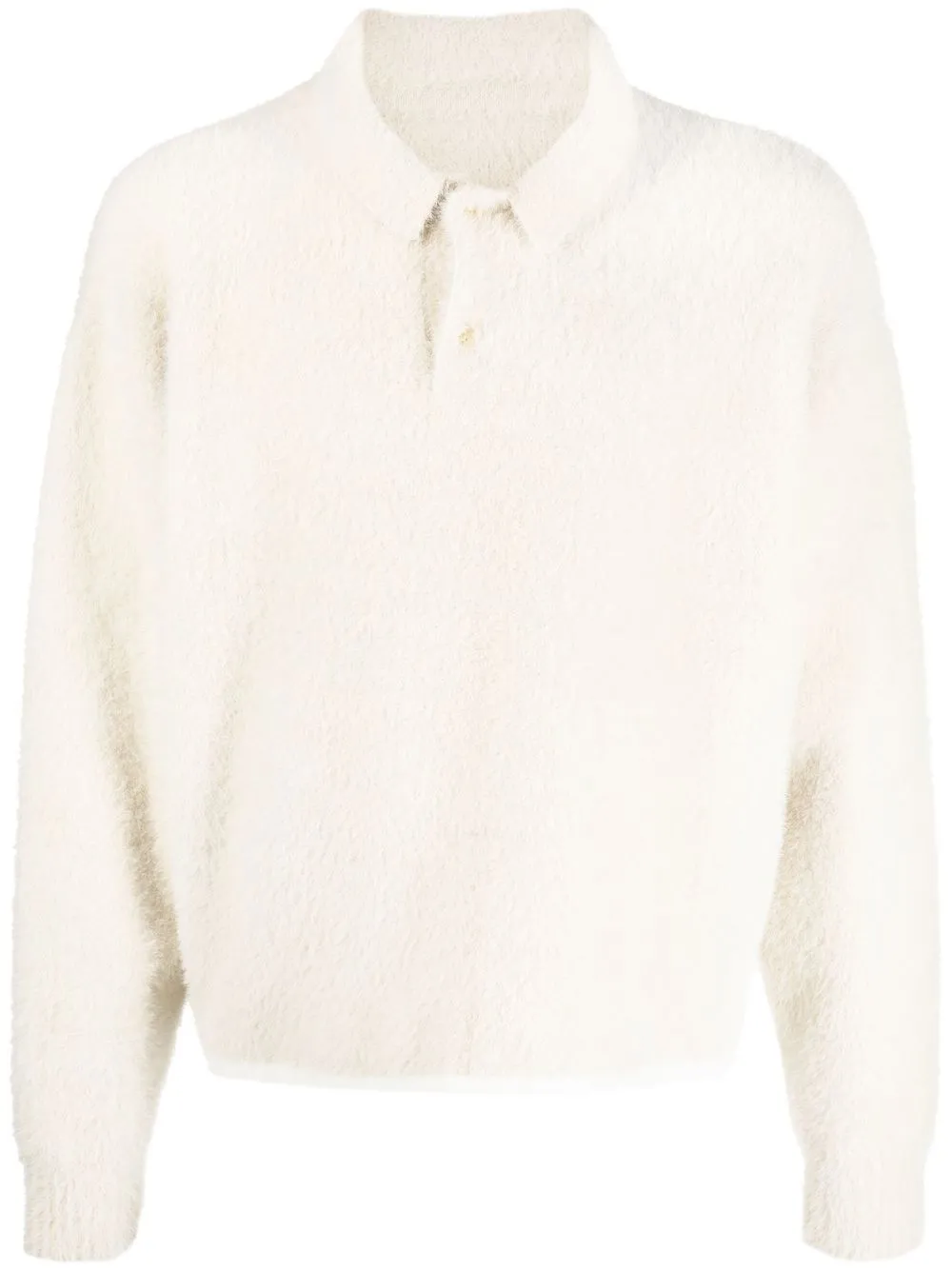 

Jacquemus Le Polo Neve textured jumper - Neutrals