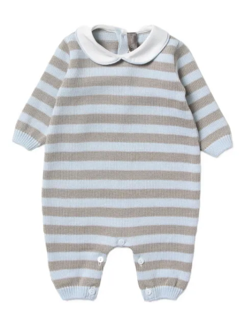 Little Bear romper con cuello redondo y motivo de rayas