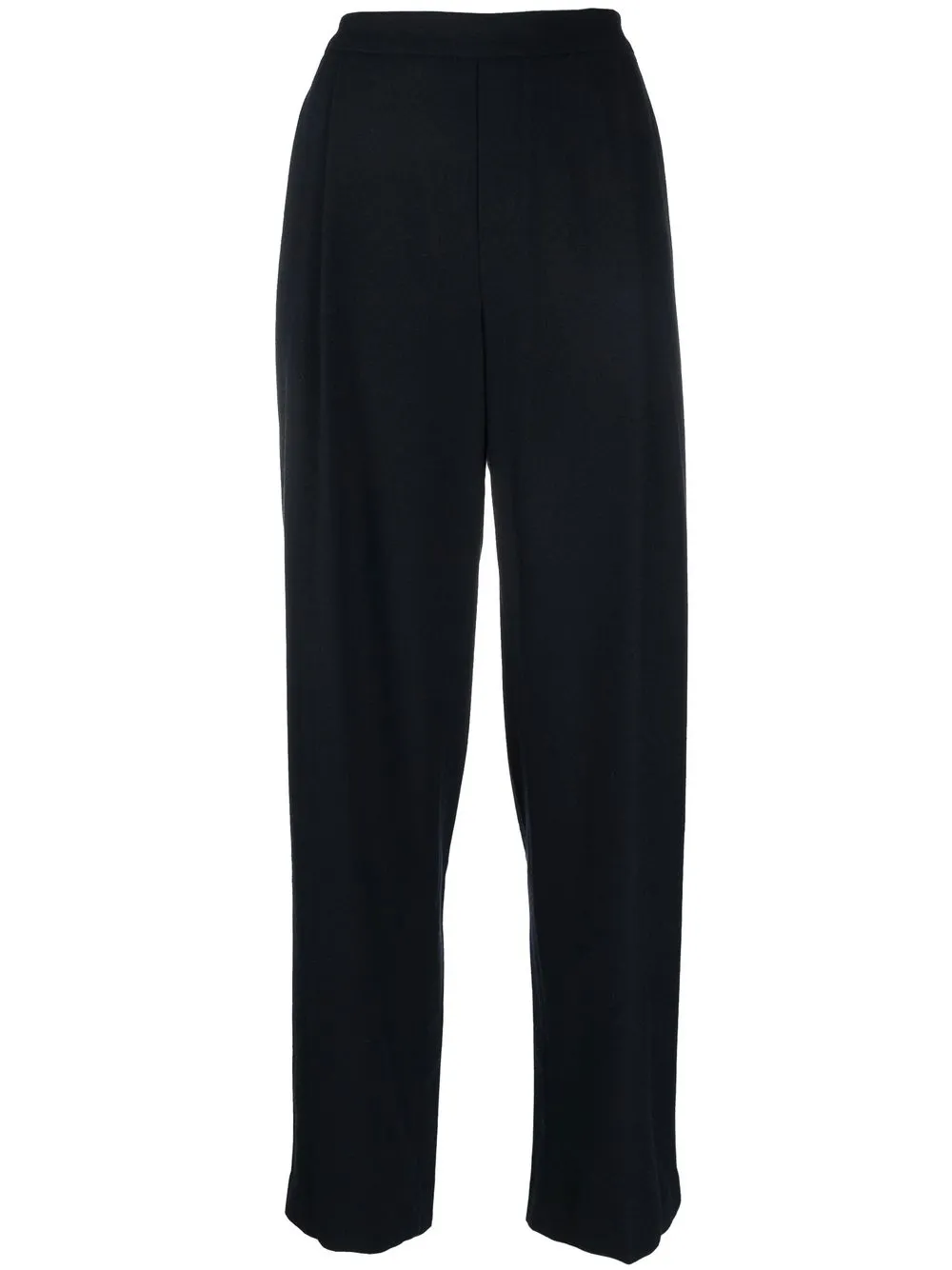 

Vince high-waisted straight-leg trousers - Blue