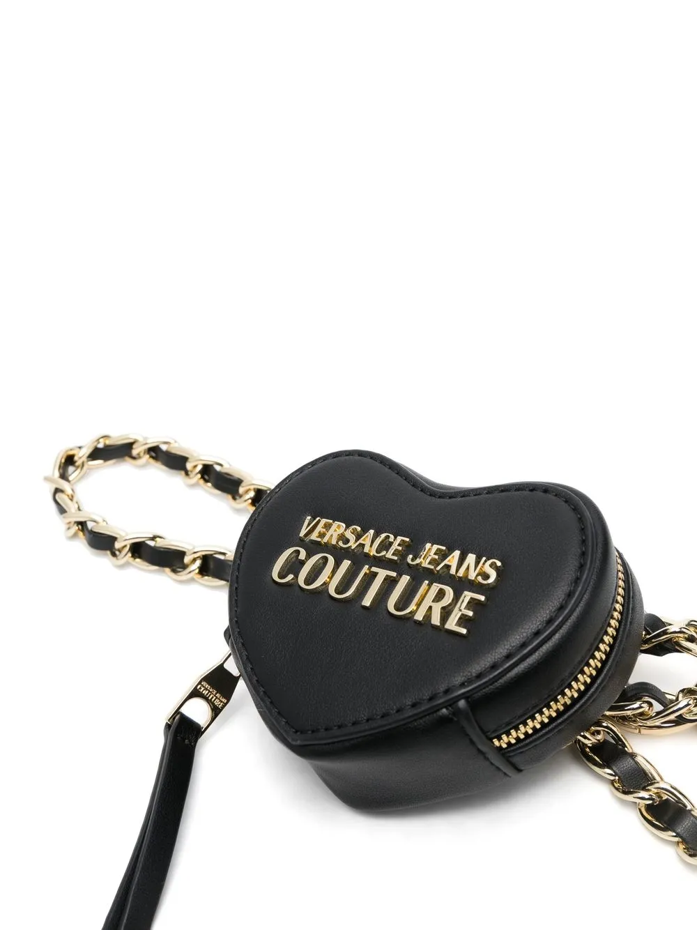 Versace Jeans Couture Hartvormige portemonnee - Zwart
