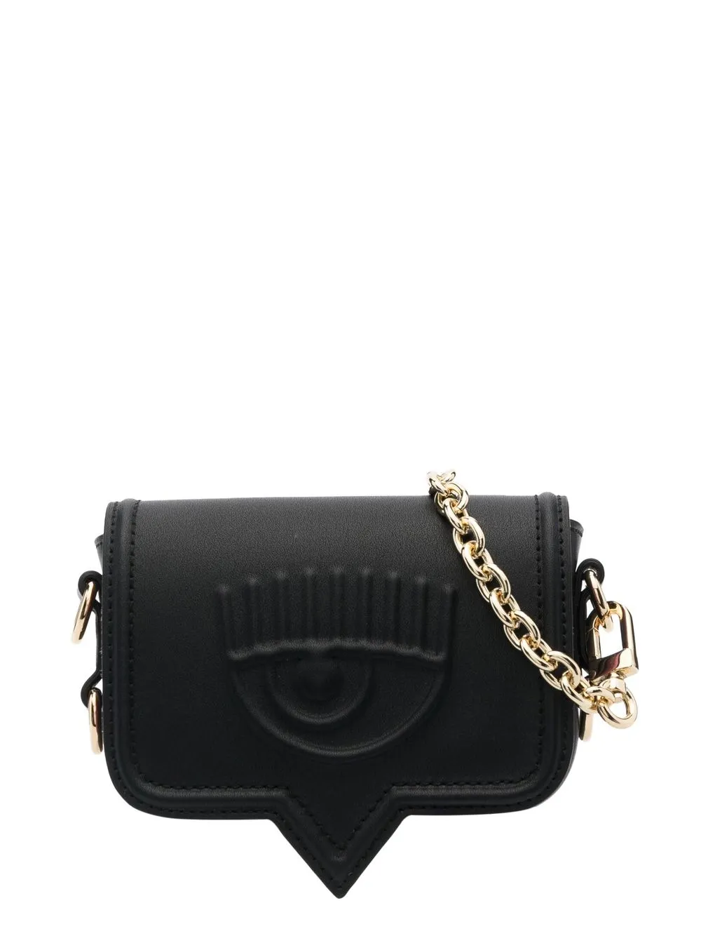 

Chiara Ferragni eye-motif belt bag - Black