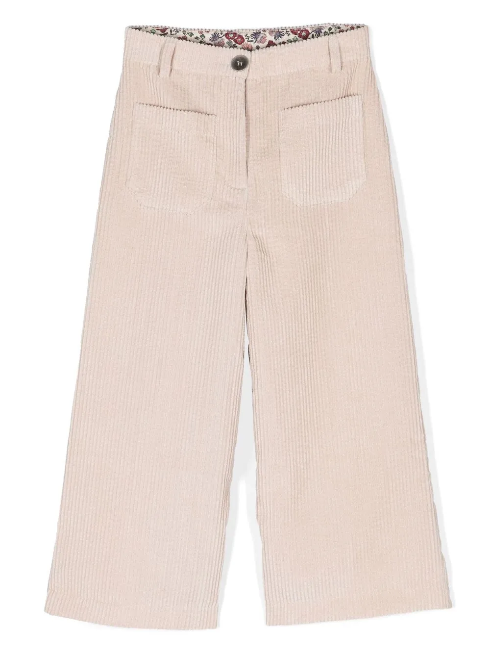 

Caffe' D'orzo Rachele wide-leg corduroy trousers - Neutrals