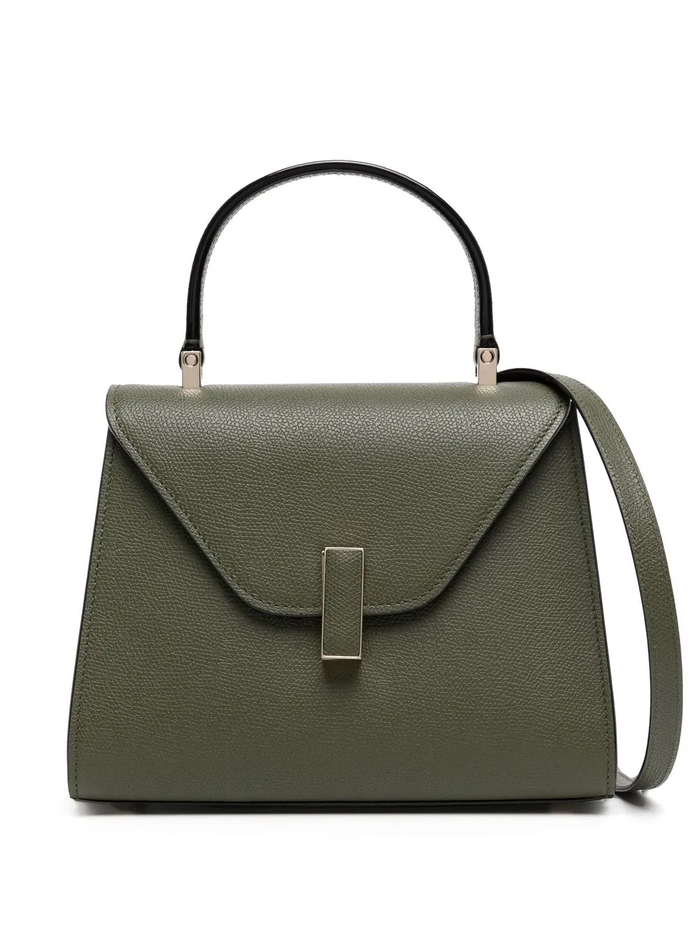 

Valextra leather tote bag - Green