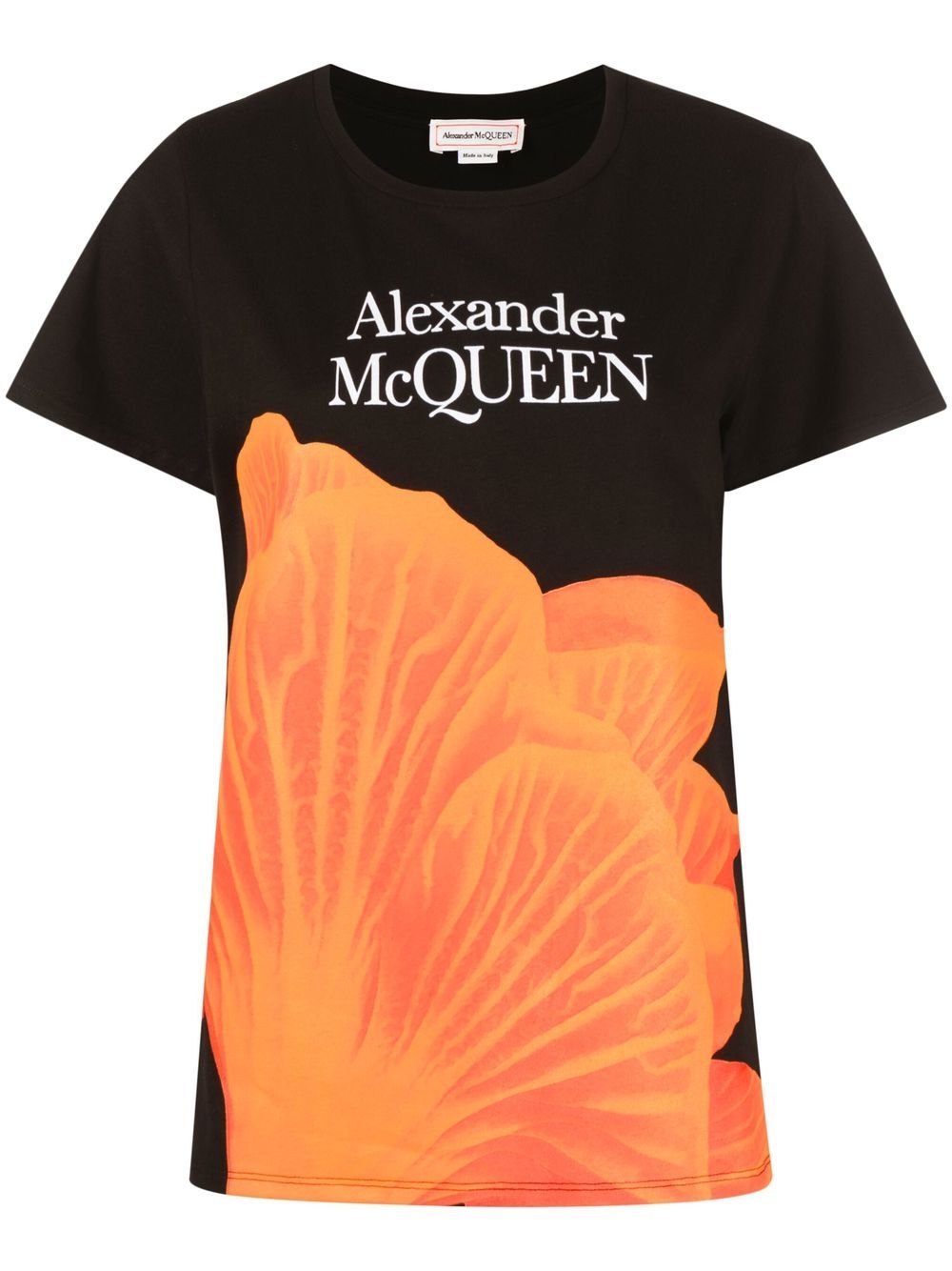 

Alexander McQueen logo-print short-sleeve T-shirt - Black