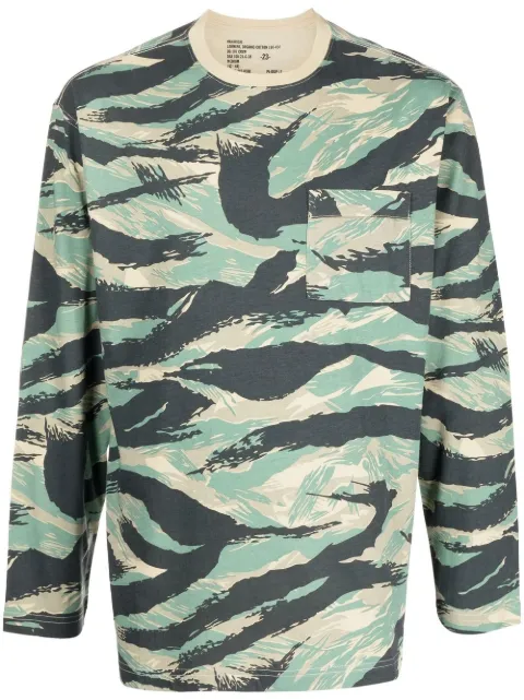 Maharishi playera con estampado abstracto 