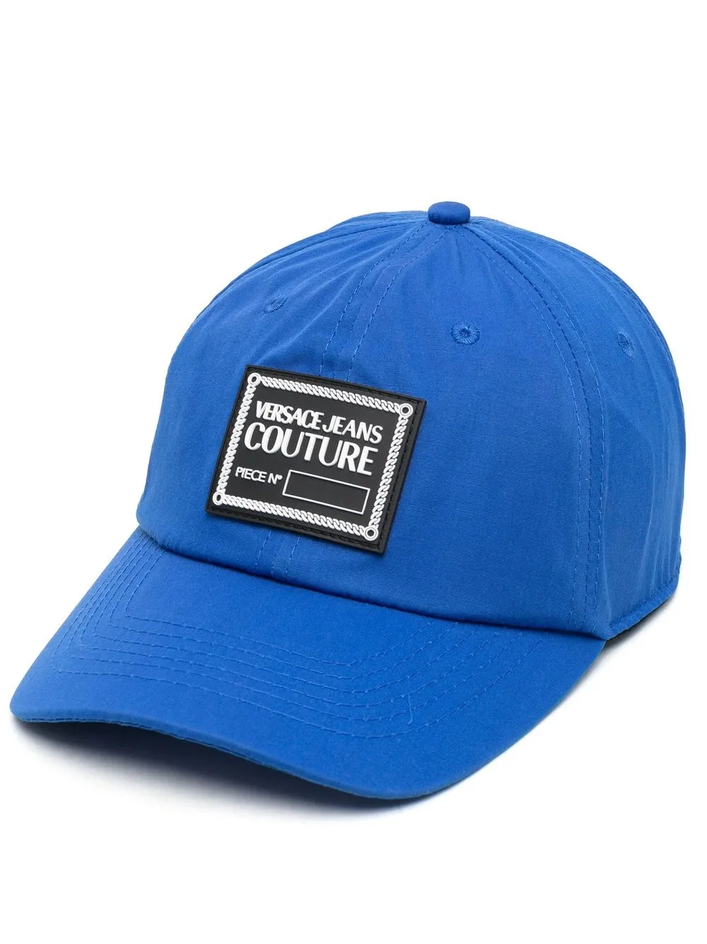 

Versace Jeans Couture gorra con parche del logo - Azul