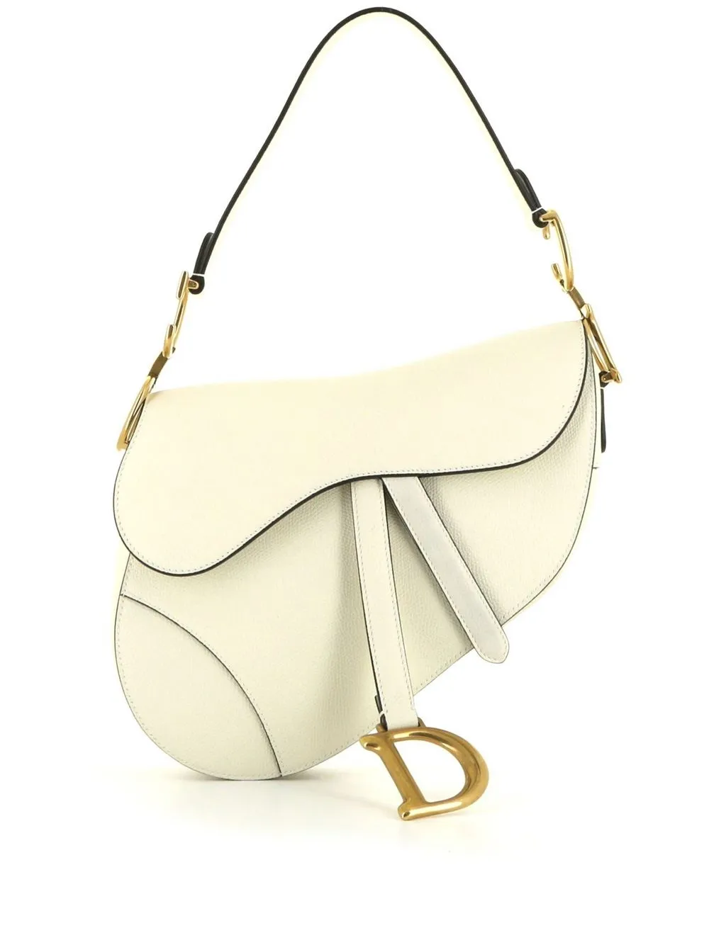 

Christian Dior bolsa de hombro Saddle 2020 pre-owned - Blanco