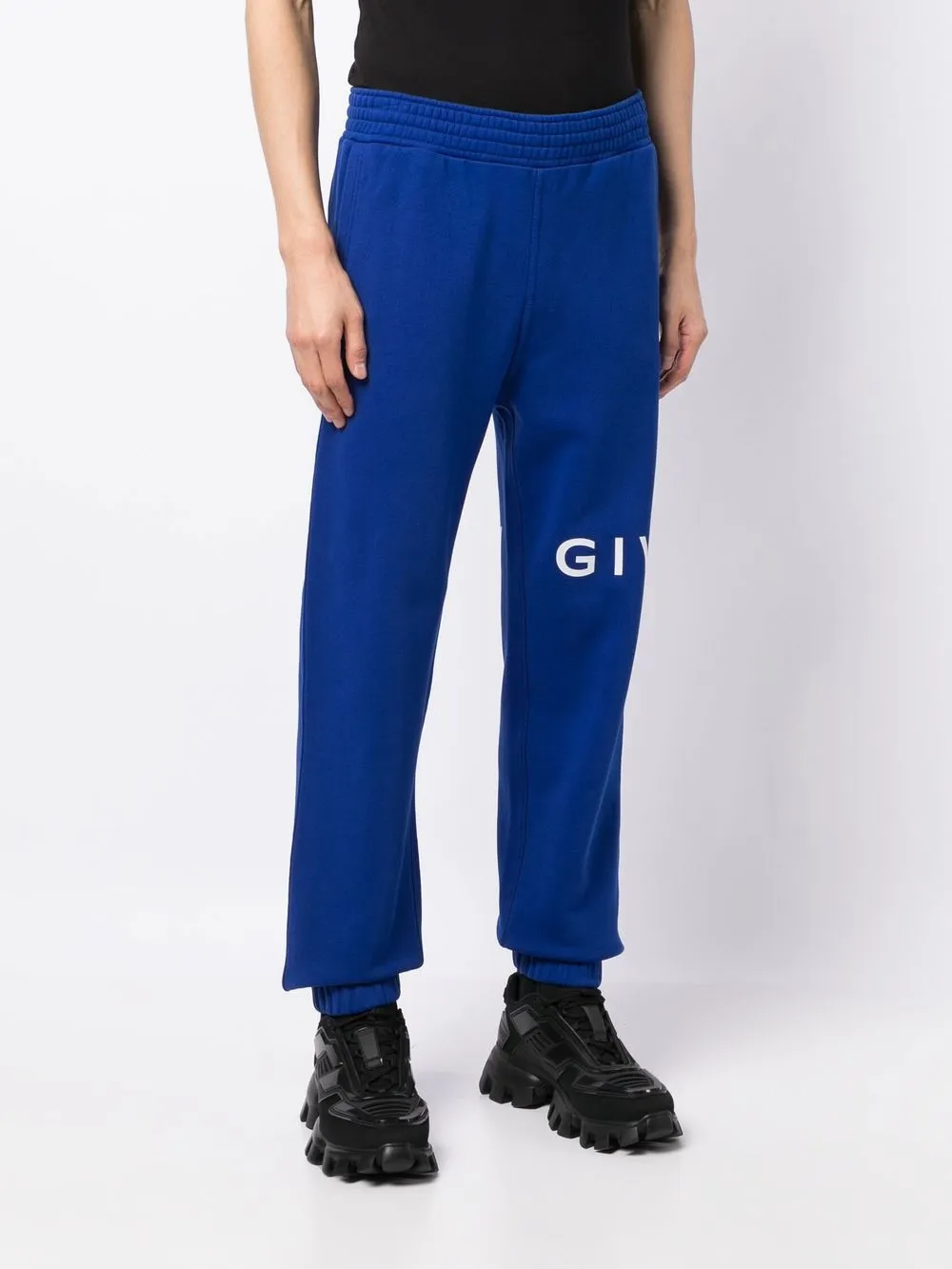  Givenchy Jogginghose Mit Logo Print   Blau 