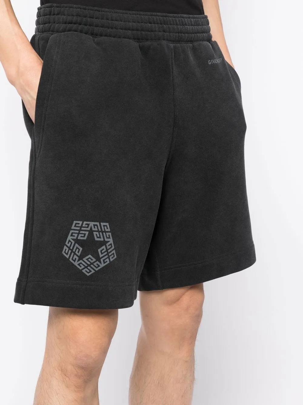 Givenchy Trainingsshorts met print Zwart