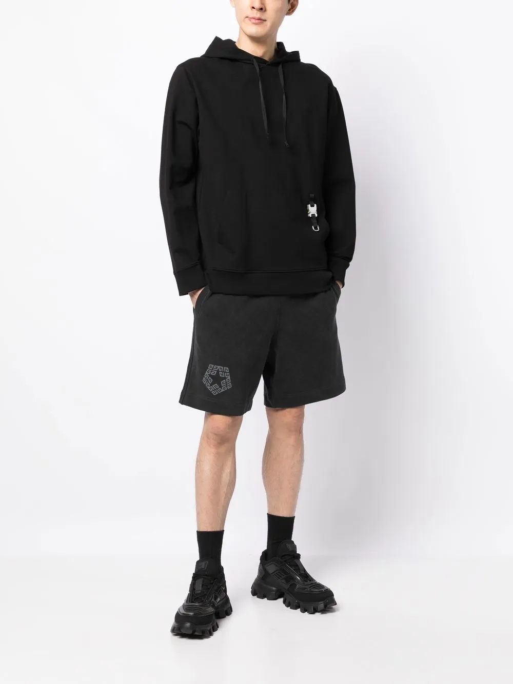 Givenchy Trainingsshorts met print Zwart