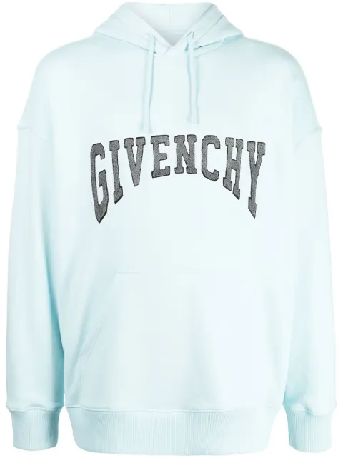 Givenchy appliqué-logo cotton hoodie