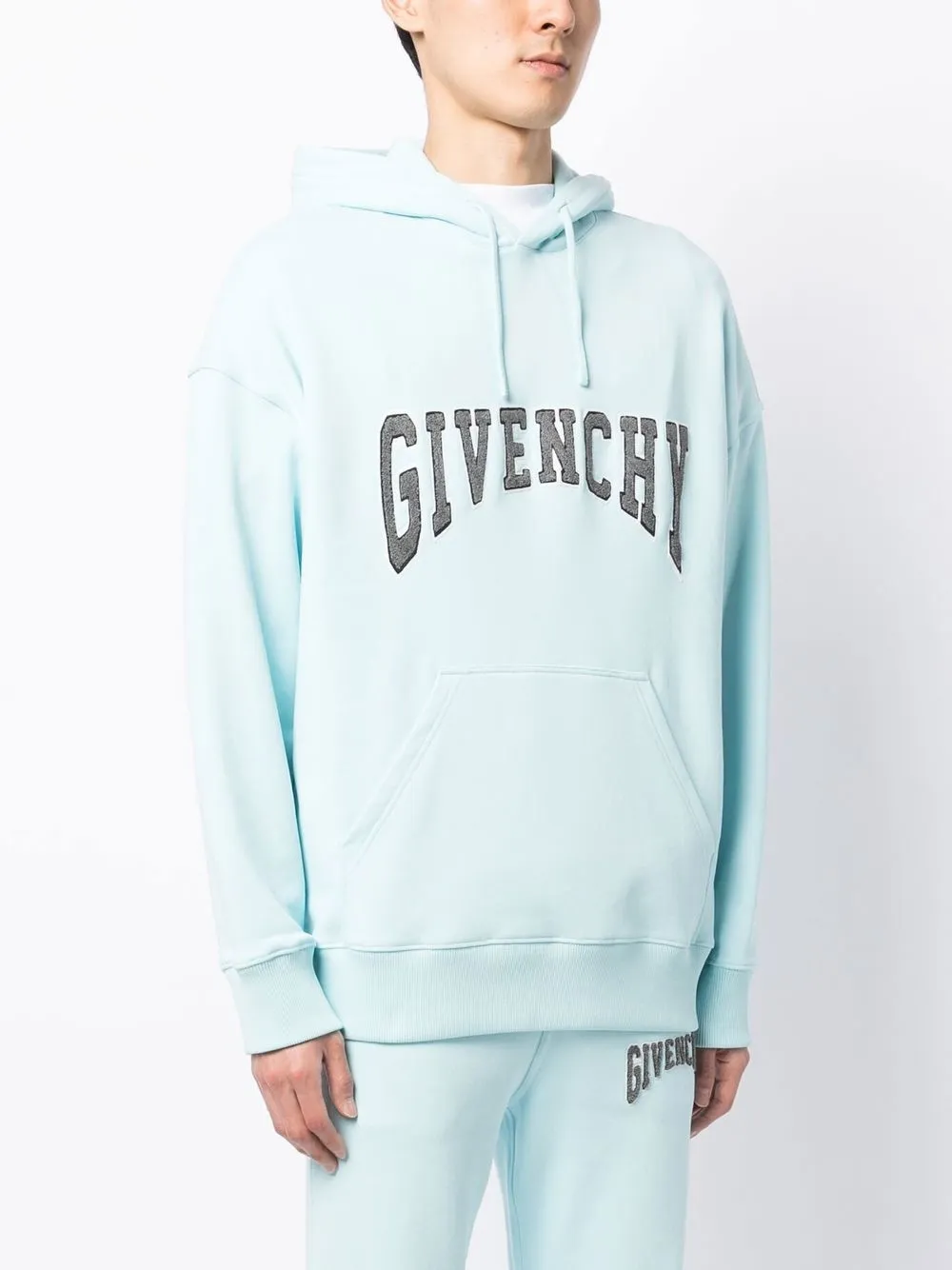 Givenchy Katoenen hoodie Blauw