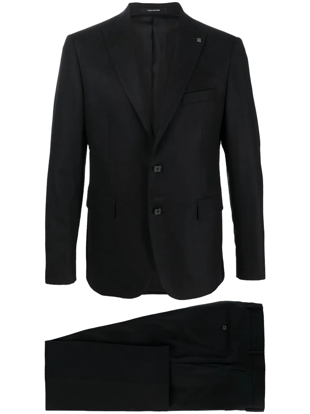 

Tagliatore single-breasted two-piece suit - Black