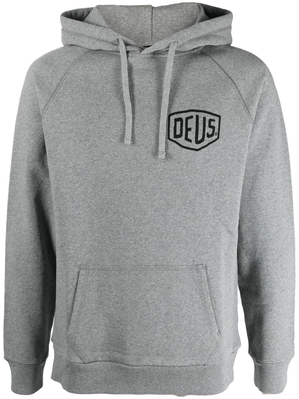 

Deus Ex Machina logo print hoodie - Grey