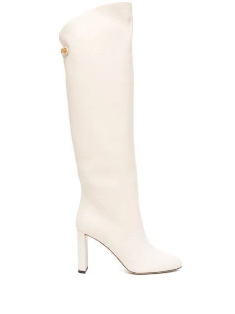 Maison Skorpios Adrianna 90mm knee-high boots