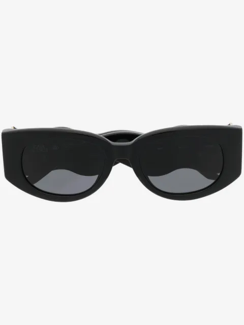 Casablanca Memphis oval-frame sunglasses