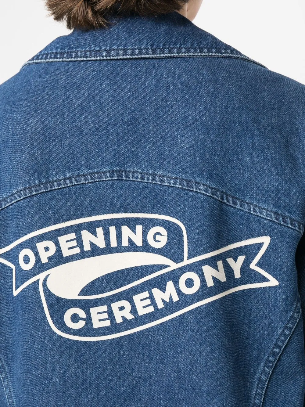 Opening ceremony jean clearance jacket