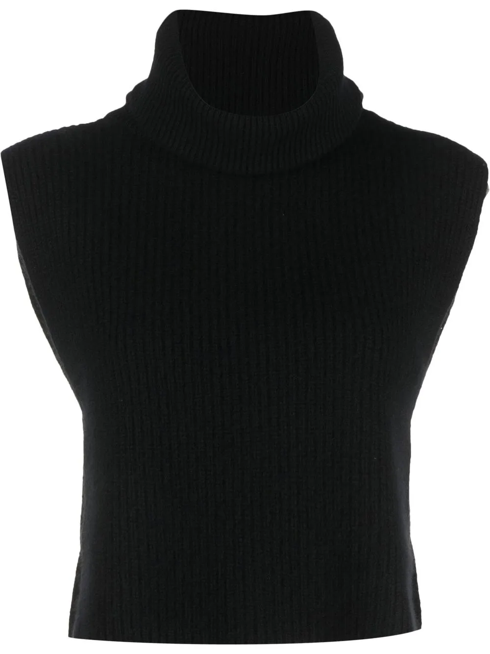 

IRO top de cachemira Lisette con cuello vuelto - Negro