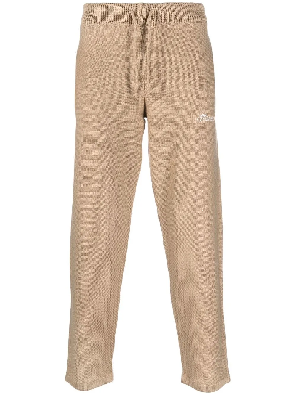 

Flaneur Homme pantalones rectos tejidos - Marrón