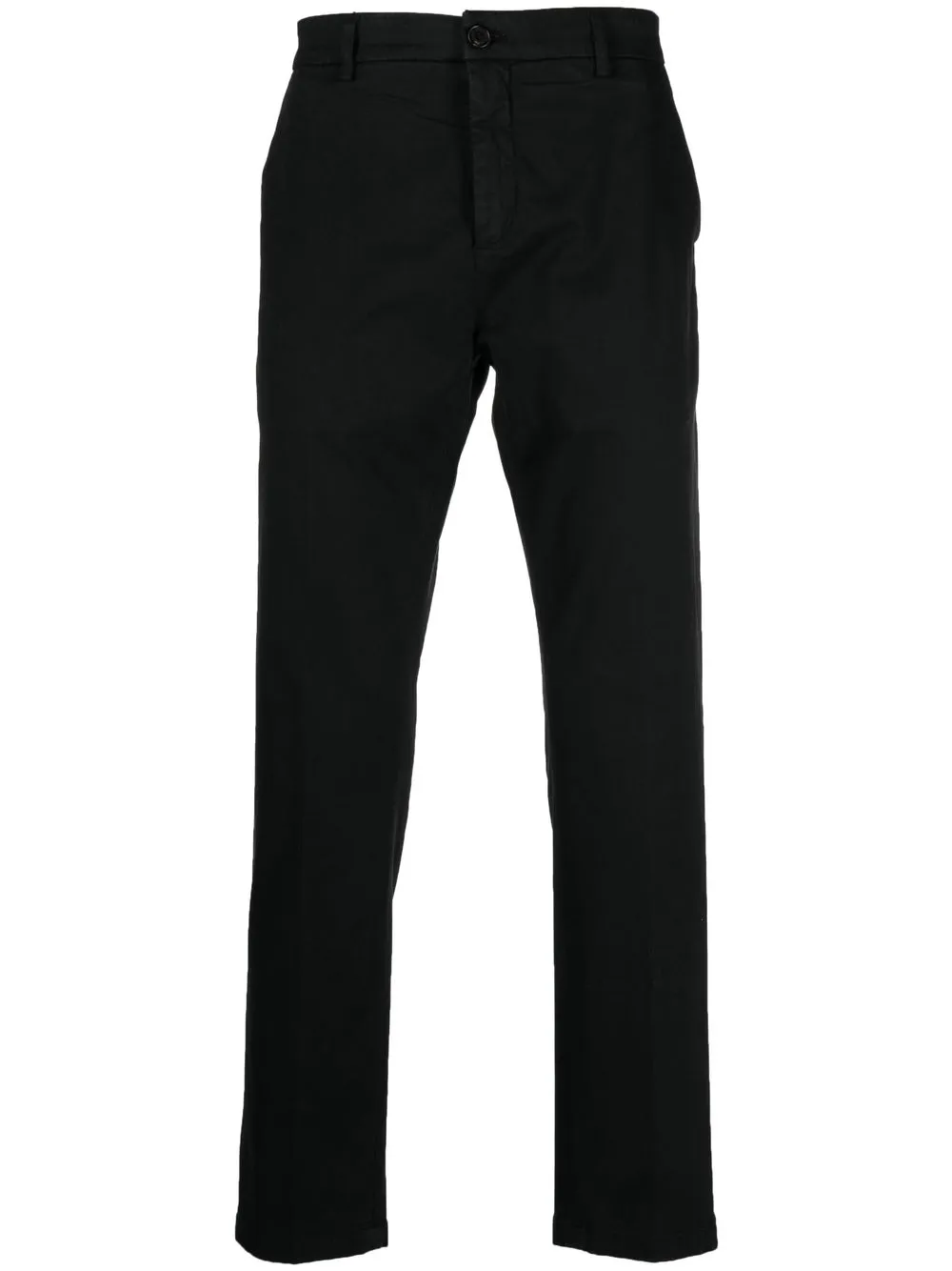 Department 5 slim-cut leg chino trousers – Black