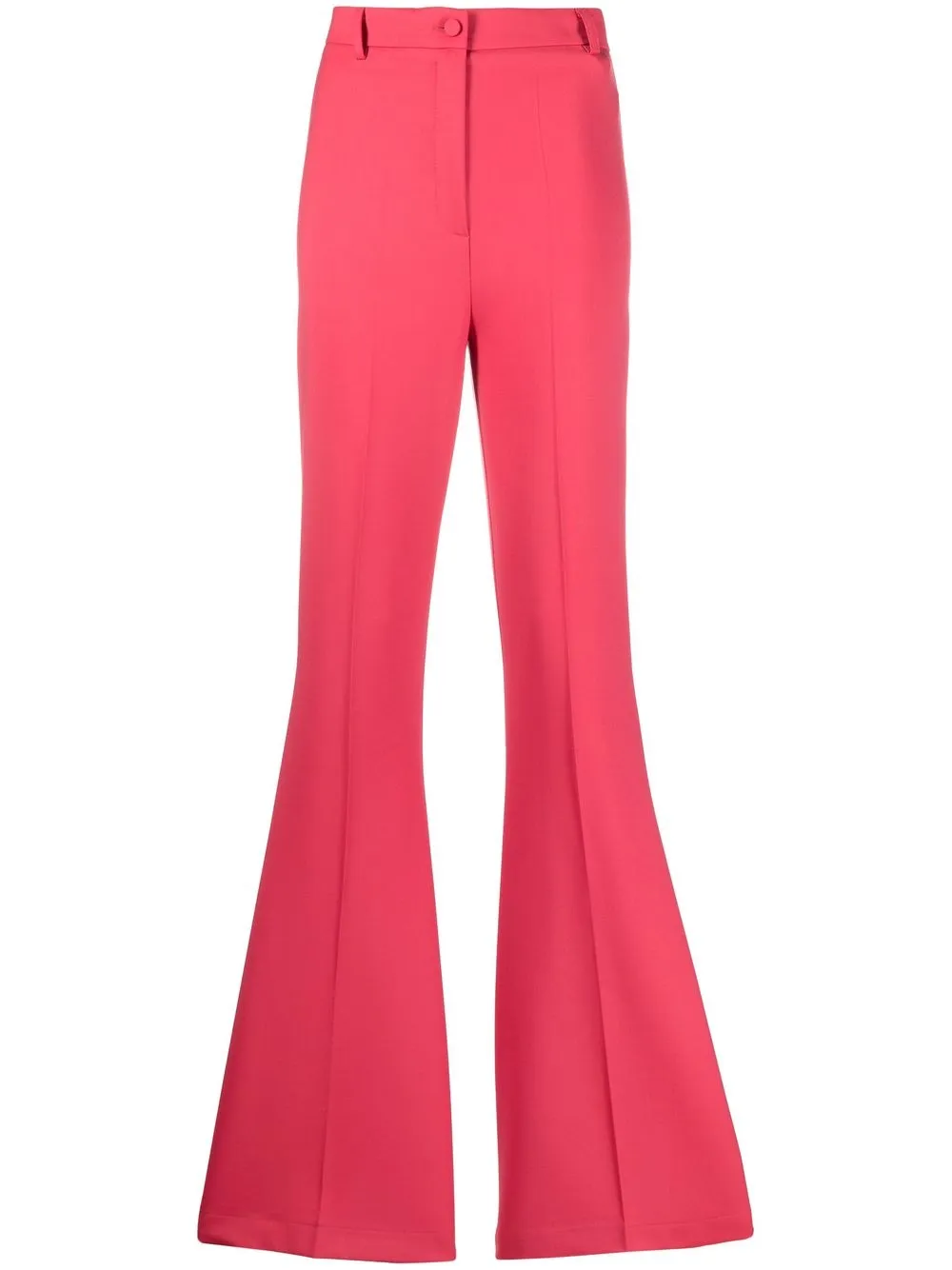 

Hebe Studio high-waisted flared trousers - Pink