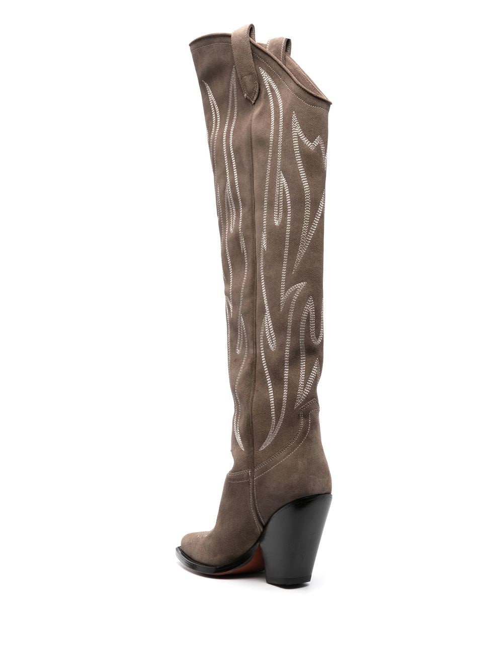 Shop Sonora Hermosillo 110mm Knee-high Boots In Nude